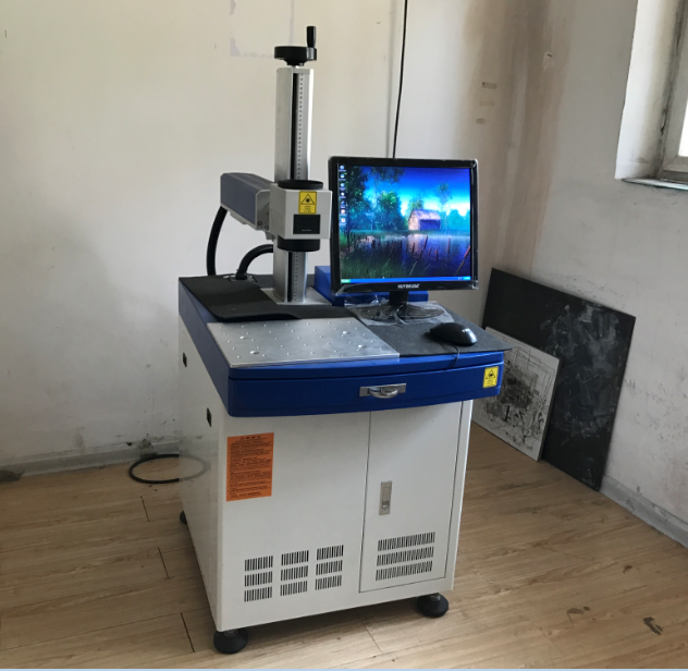 30w fiber laser marking machine delivery to USA