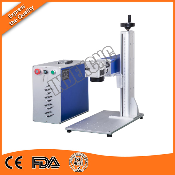 Color laser marking macihne with 30w 60w Mopa fiber laser source